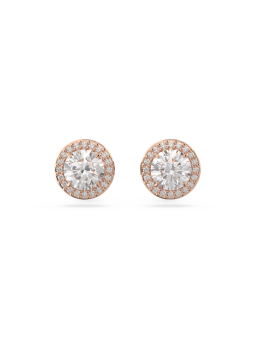 Swarovski - Boucles d'oreilles Constella doré rose - Ref 5636275