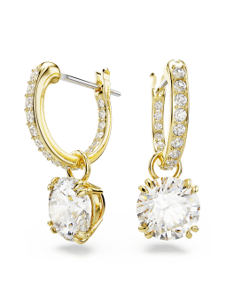 Swarovski - Pendants d'oreilles Constella, doré - Ref 5638802
