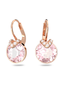 Swarovski - Pendants d'oreilles Bella V, doré rose - Ref 5662114