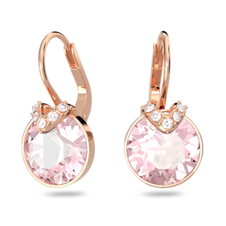 Swarovski - Pendants d'oreilles Bella V, doré rose - Ref 5662114