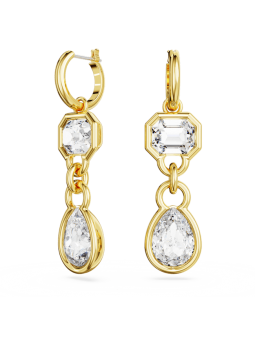 Swarovski - Pendants d'oreilles Dextera, doré - Ref 5663265