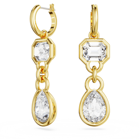 Swarovski - Pendants d'oreilles Dextera, doré - Ref 5663265