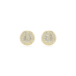 Swarovski - Clous d'oreilles Meteora, doré - Ref 5683444