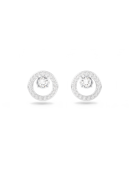 Swarovski - Clous d'oreilles Creativity, Métal rhodié - Ref 5201707