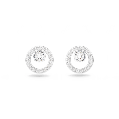 Swarovski - Clous d'oreilles Creativity, Métal rhodié - Ref 5201707