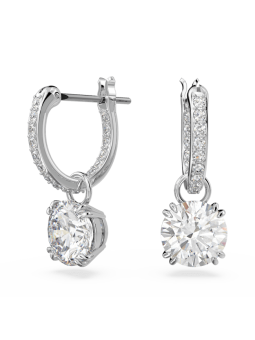 Swarovski - Pendants d'oreilles Constella, Métal rhodié - Ref 5636717