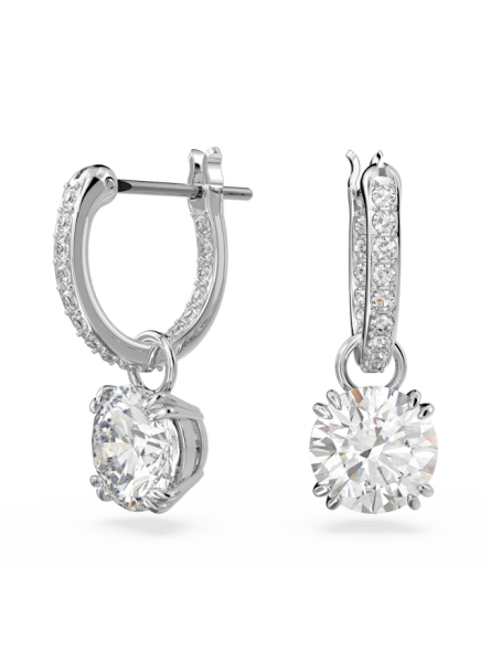 Swarovski - Pendants d'oreilles Constella, Métal rhodié - Ref 5636717