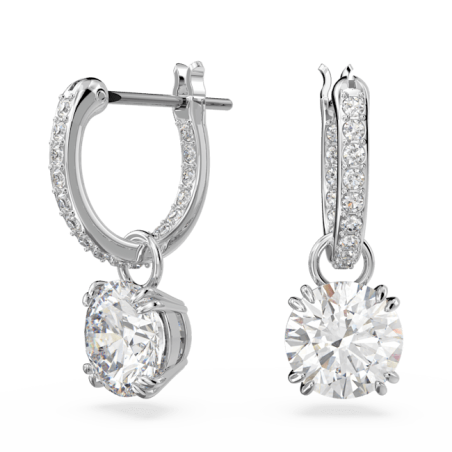 Swarovski - Pendants d'oreilles Constella, Métal rhodié - Ref 5636717