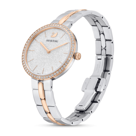 Swarovski - Montre Femme Cosmopolitan - Bracelet acier bicolore - Ref 5644081