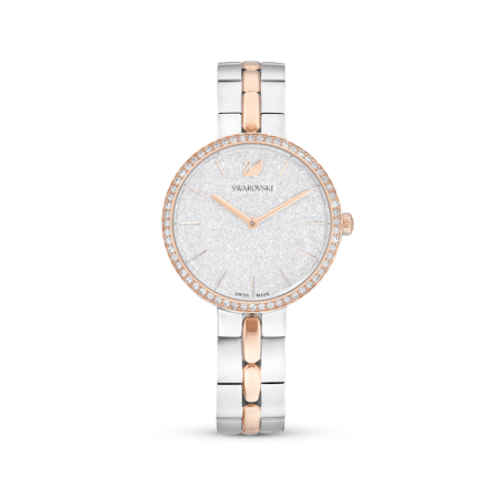 Swarovski - Montre Femme Cosmopolitan - Bracelet acier bicolore - Ref 5644081