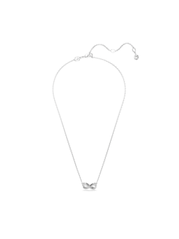 Swarovski - Collier et Pendentif Hyperbola Infini, Métal rhodié - Ref 5687265