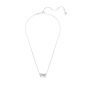 Swarovski - Collier et Pendentif Hyperbola Infini, Métal rhodié - Ref 5687265