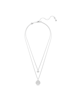 Swarovski - Collier et Pendentif multiple Meteora, Métal rhodié - Ref 5684244