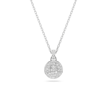 Swarovski - Collier et Pendentif Meteora, Métal rhodié - Ref 5683446