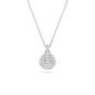 Swarovski - Collier et Pendentif Meteora, Métal rhodié - Ref 5683446