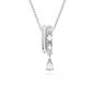 Swarovski - Collier et Pendentif Dextera, Métal rhodié - Ref 5671819