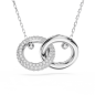 Swarovski - Collier et Pendentif Dextera, Métal rhodié - Ref 5670251
