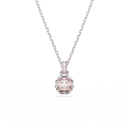 Swarovski - Collier et Pendentif Birthstone, Juin, Métal rhodié - Ref 5652044