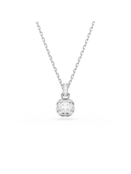 Swarovski - Collier et Pendentif Birthstone Avril, Métal rhodié - Ref 5651704