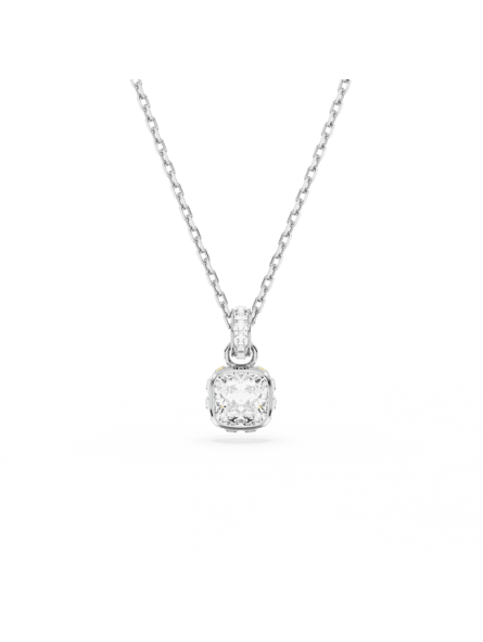 Swarovski - Collier et Pendentif Birthstone Avril, Métal rhodié - Ref 5651704