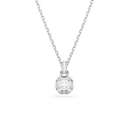 Swarovski - Collier et Pendentif Birthstone Avril, Métal rhodié - Ref 5651704