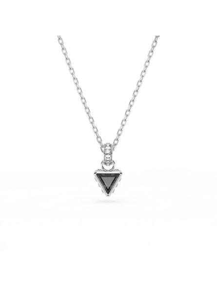 Swarovski - Collier et Pendentif Stilla, cristal triangle, Métal rhodié - Ref 5648752