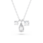 Swarovski - Collier et Pendentif Attract, Métal rhodié - Ref 5571077