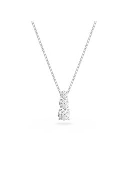 Swarovski - Collier et Pendentif Attract Trilogy, Métal rhodié - Ref 5414970