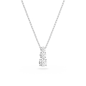 Swarovski - Collier et Pendentif Attract Trilogy, Métal rhodié - Ref 5414970