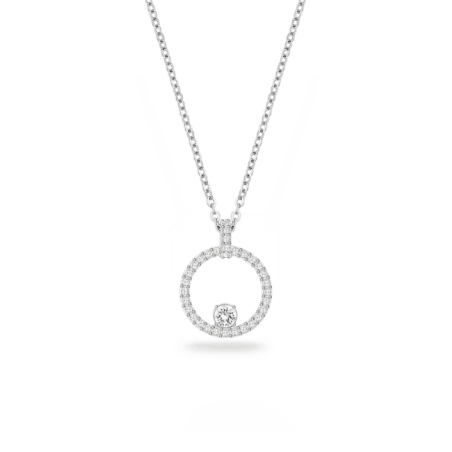 Swarovski - Collier et Pendentif Creativity, Métal rhodié - Ref 5198686