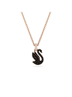 Swarovski - Collier et Pendentif Swarovski Swan, Small, doré rose - Ref 5678046
