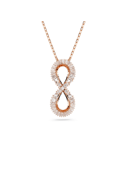 Swarovski - Collier et Pendentif Hyperbola Infini, doré rose - Ref 5677623