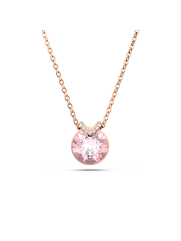 Swarovski - Collier et Pendentif Bella V, doré rose - Ref 5662088