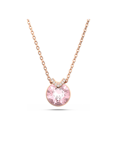 Swarovski - Collier et Pendentif Bella V, doré rose - Ref 5662088