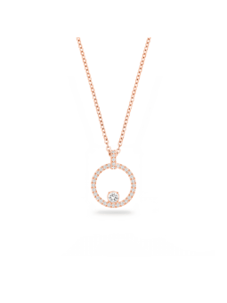 Swarovski - Collier et Pendentif Creativity, doré rose - Ref 5202446