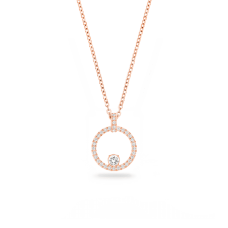 Swarovski - Collier et Pendentif Creativity, doré rose - Ref 5202446