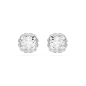 Swarovski - Boucles d'oreilles Birthstone Avril cristal blanc - Ref 5661957