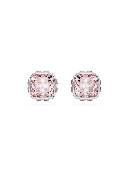 Swarovski - Clous d'oreilles Birthstone Juin, Métal rhodié - Ref 5660799