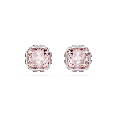 Swarovski - Clous d'oreilles Birthstone Juin, Métal rhodié - Ref 5660799