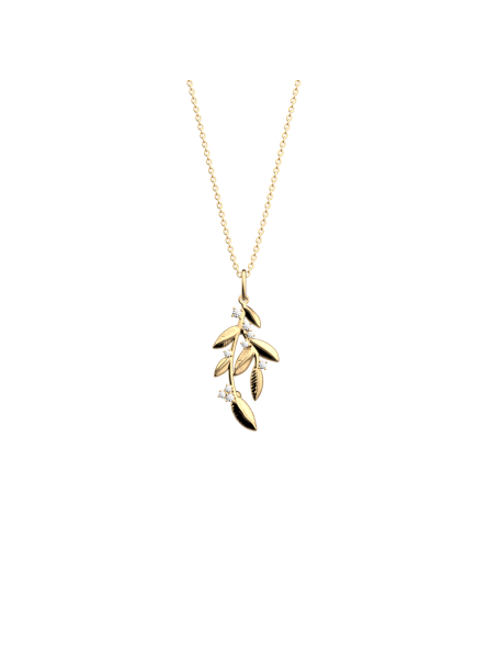 Les Georgettes - Collier Oliveraie - diamètre 25 mm, taille 50