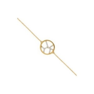 Bracelet Les Georgettes Les Précieuses Girafe 70334911908_190 70334911908_190 - Marque Les Georgettes  Laiton - Couleur Jaune -