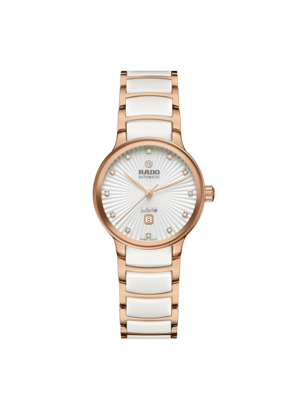 Montre Femme Rado Centrix Rose et Blanc - Réf. R30019744