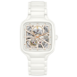 Montre Homme Rado Truesquare cadran Squelette blanc - Réf. R27073012