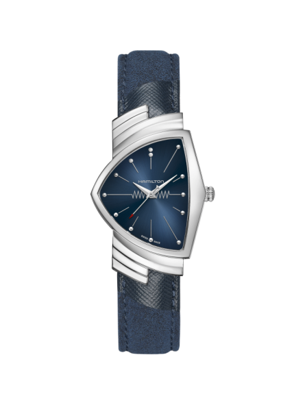 Montre Homme Hamilton Ventura écran bleu - Réf. H24411942