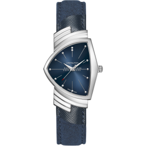 Montre Homme Hamilton Ventura écran bleu - Réf. H24411942