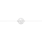 Les Georgettes - Bracelet chaîne Perroquet - diamètre 16 mm, taille 19 cm