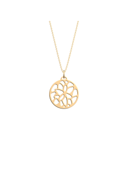 Les Georgettes - Collier Nénuphar - diamètre 25 mm, taille 50