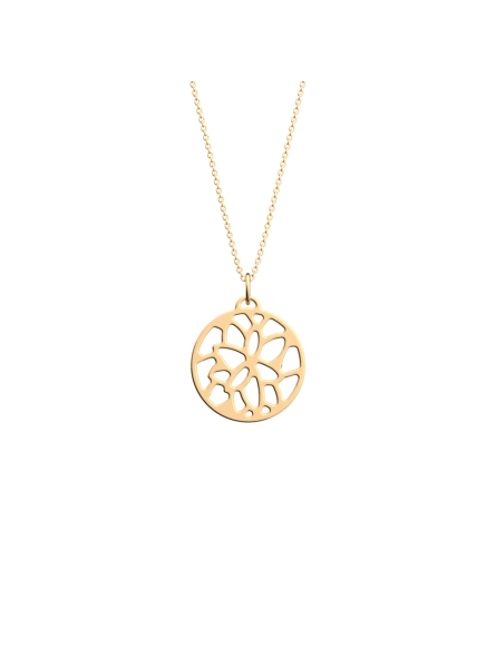 Les Georgettes - Collier Nénuphar - diamètre 25 mm, taille 50