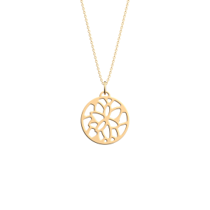 Les Georgettes - Collier Nénuphar - diamètre 25 mm, taille 50