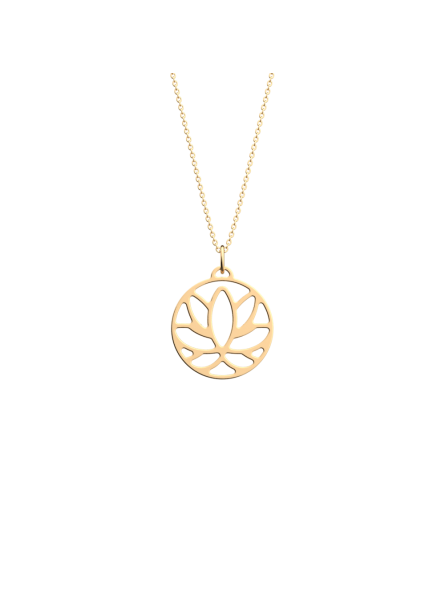Les Georgettes - Collier Lotus - diamètre 25 mm, taille 50